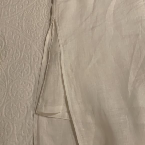 Chico’s 100% Linen Women’s Sleeveless Tunic - Picture 8 of 15